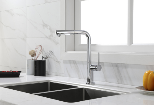 Смеситель для кухни Paulmark NEO Ne214419-CR на мойку хром - фото 2